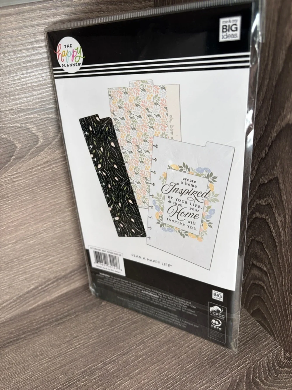 ❤️$4 NWT The Happy Planner Homebody Classic Dashboard 3 Pieces - Picture 9 of 9